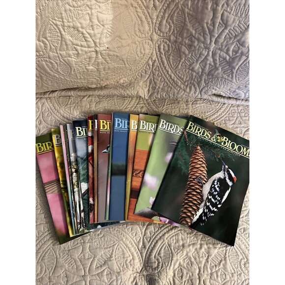 Huge Lot Of 16 “Birds & Blooms” Magazines From Dec2006-july2007 - Picture 1 of 4